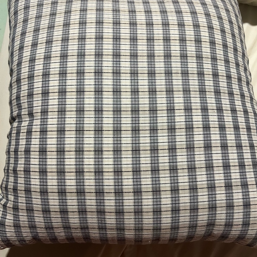 Plaid Throw Pillow